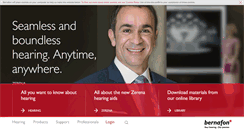 Desktop Screenshot of bernafon.com.au