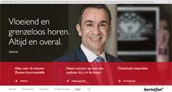 Desktop Screenshot of bernafon.nl