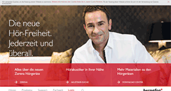 Desktop Screenshot of bernafon.de